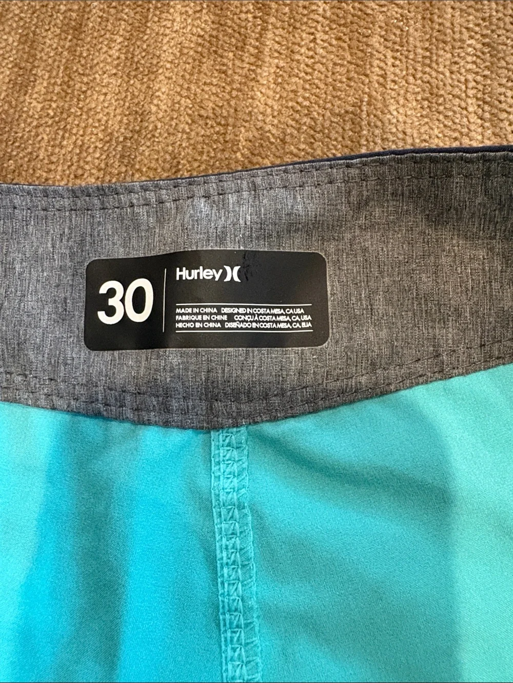 Hurley lightweight swim